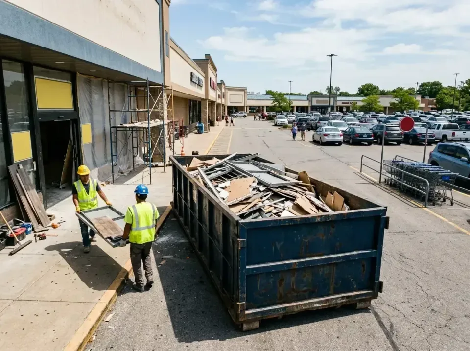 retail-store-renovation-debris-003 — frequently asked questions, Roll-off Dumpster Rentals in Sheridan, OR